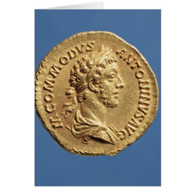 Aureus  bust of Commodus (Front)