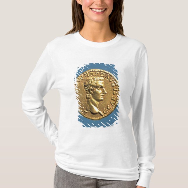 Aureus  of Caligula  bareheaded T-Shirt (Front)