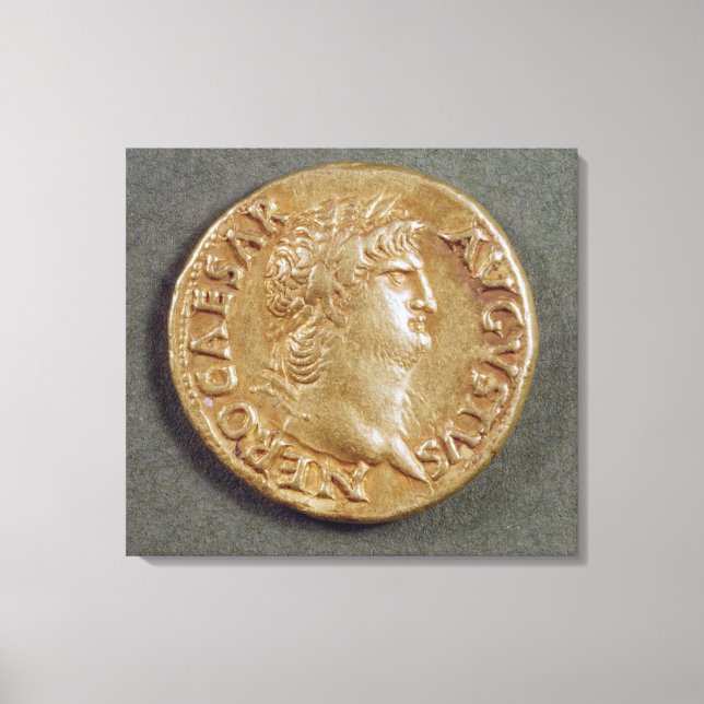 Aureus  of Nero Canvas Print (Front)