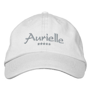 Aurielle Name Embroidered Hat