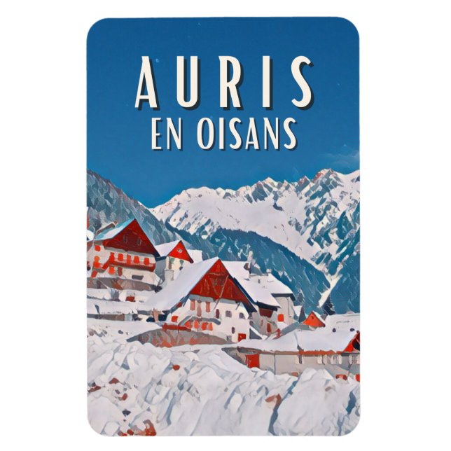Auris en oisans Station de ski Magnet (Vertical)
