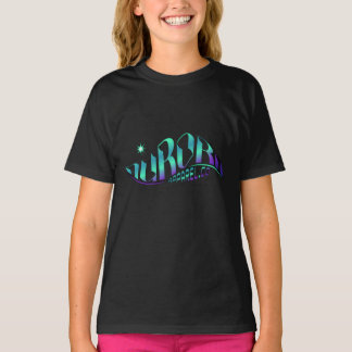 Aurora Apparel Co Gradient Logo | Trendy Women tee