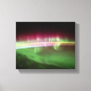 Aurora Australis - International Space Station Canvas Print
