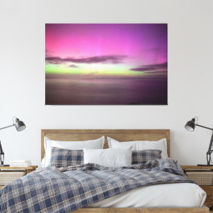Aurora Australis Southern Lights Australia Canvas Print