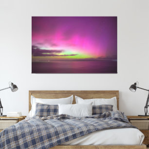 Aurora Australis Southern Lights Australia Canvas Print