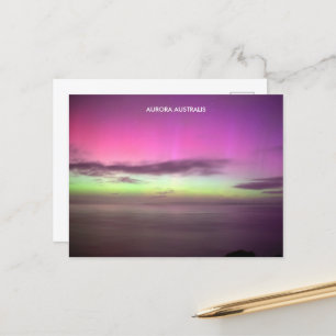 Aurora Australis - Southern Lights Australia Postcard