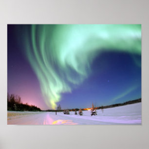 Aurora - Beautiful Northern Lights Poster
