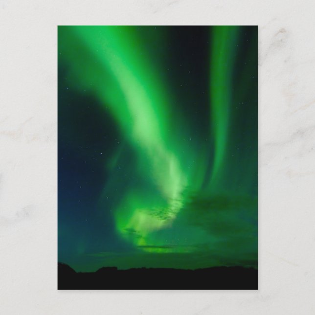Aurora Borealis - Þingvellir #7 Postcard (Front)