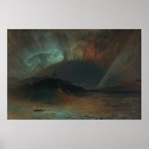 Aurora Borealis[1865] by Frederic Edwin Church Poster