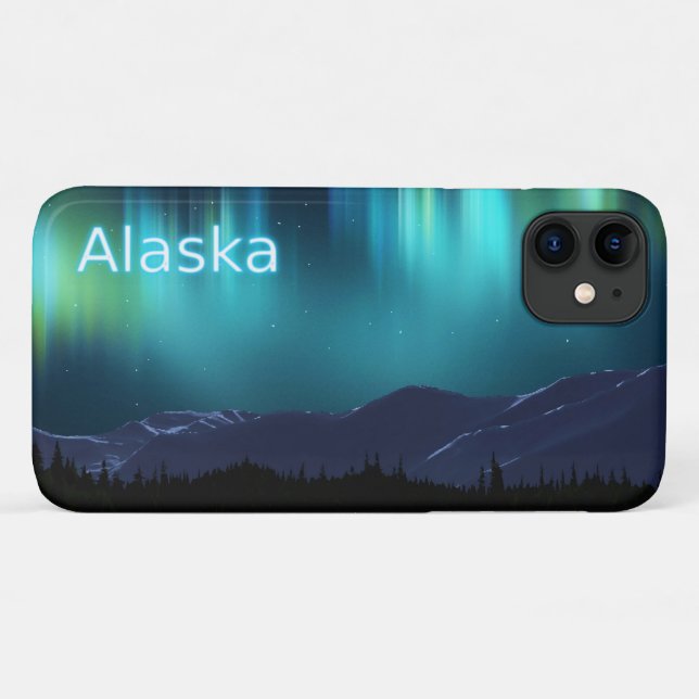 Aurora Borealis - Alaska Case-Mate iPhone Case (Back (Horizontal))