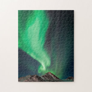 Aurora Borealis   Anchorage, Alaska Jigsaw Puzzle