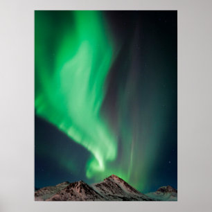 Aurora Borealis   Anchorage, Alaska Poster