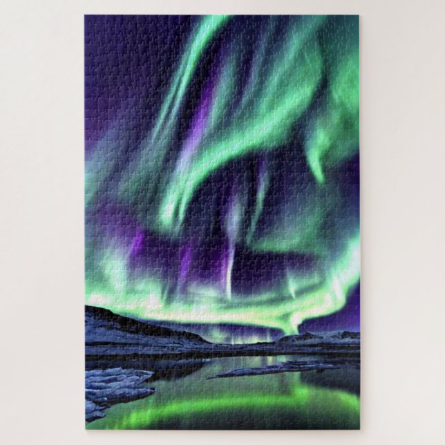 Aurora Borealis Art Puzzle (Vertical)