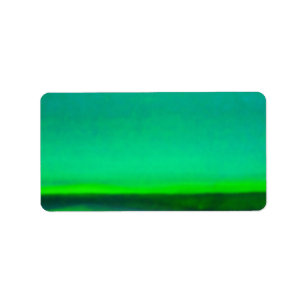 AURORA BOREALIS Bat Mitzvah Return Address lable Label