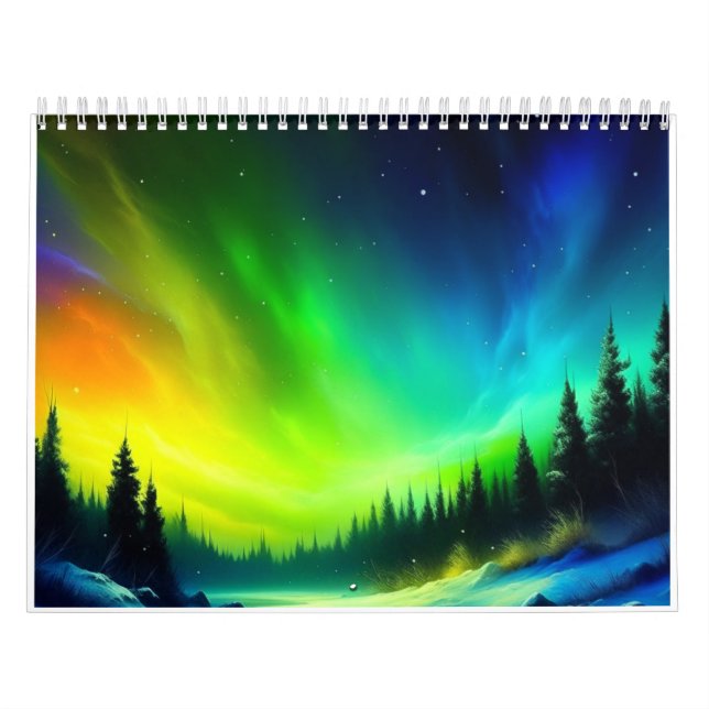 Aurora Borealis Calendar (Cover)