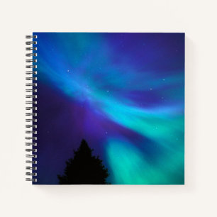 Aurora Borealis   Canada Ontario Sudbury Notebook