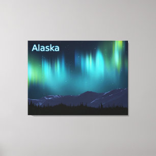 Aurora Borealis Canvas Print