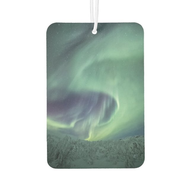Aurora Borealis Car Air Freshener (Back)