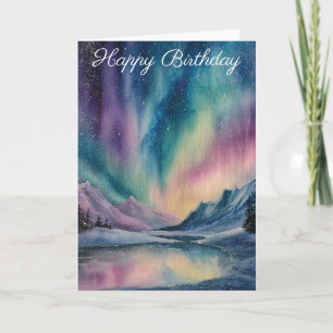 Aurora Borealis Card