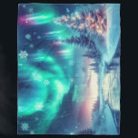 aurora borealis/Christmas/Winter Fleece Blanket<br><div class="desc">hint of Christmas</div>