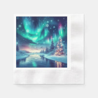 aurora borealis/Christmas/Winter