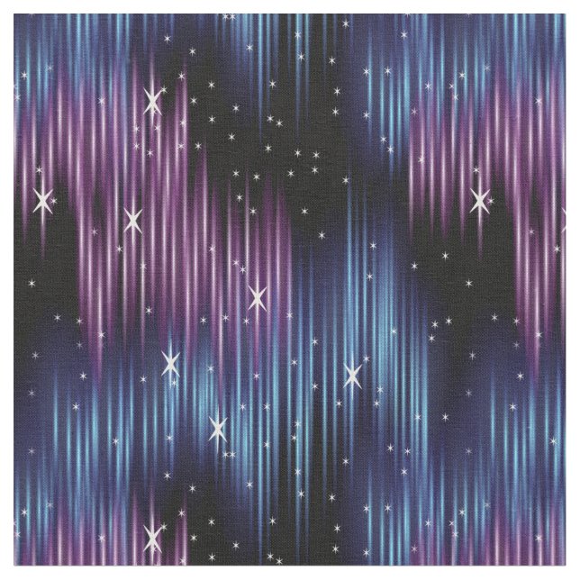 Aurora Borealis Fabric (Close Up)