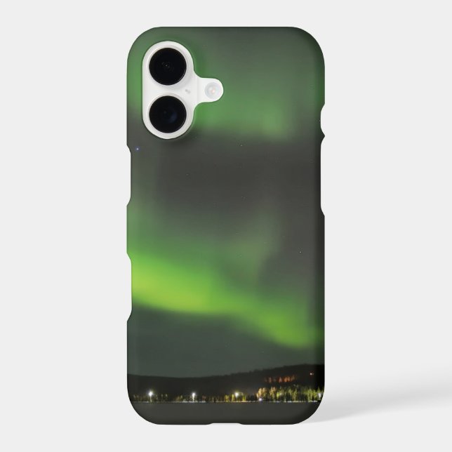 Aurora borealis in the sky (Back)