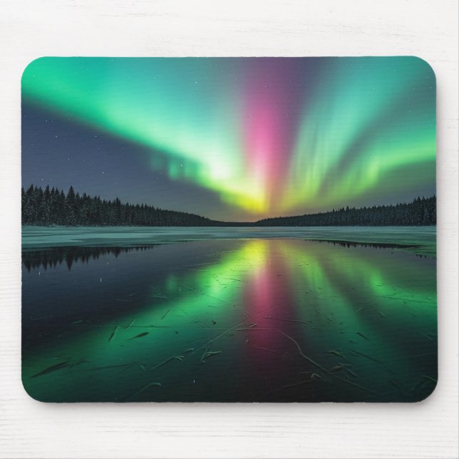 Aurora Borealis Mouse Mat (Front)