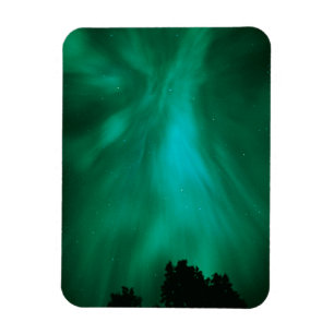 Aurora Borealis Nighttime   Ontario, Canada Magnet
