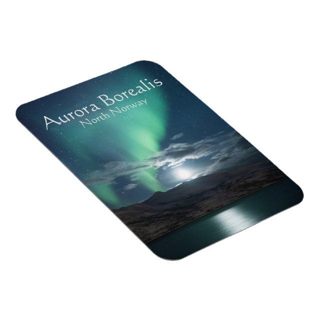 Aurora Borealis North Norway Magnet (Right Side)