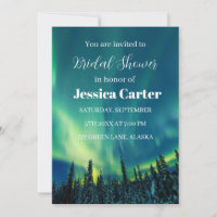 Aurora Borealis Northern Lights Bridal Shower 