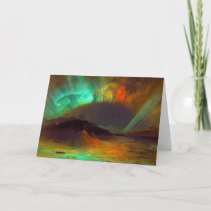 Aurora Borealis,  Northern Lights Christmas Card