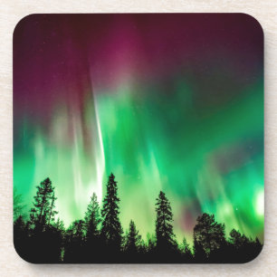 Aurora borealis northern lights coaster