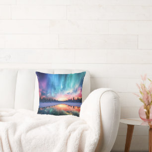 Aurora Borealis, Northern Lights, Cushion