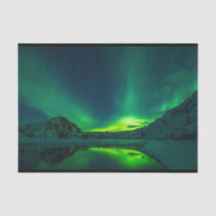 Aurora Borealis Northern Lights Decoupage  Tissue Paper
