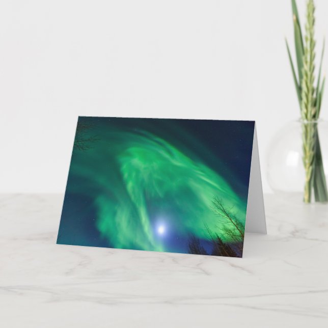 Aurora Borealis Northern Lights | Fairbanks Card (Front)