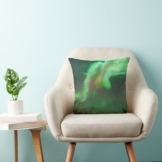 Aurora Borealis Northern Lights | Fairbanks Cushion (Chair)