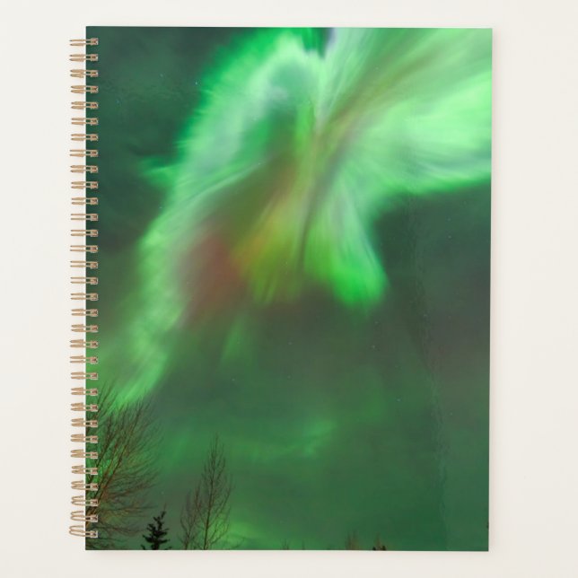 Aurora Borealis Northern Lights | Fairbanks Planner (Front)