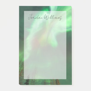 Aurora Borealis Northern Lights   Fairbanks Post-it Notes