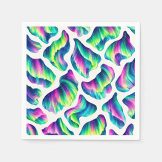 Aurora Borealis Northern Lights Napkin