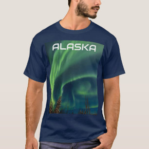 Aurora Borealis Northern lights Norway Arctic T-S T-Shirt