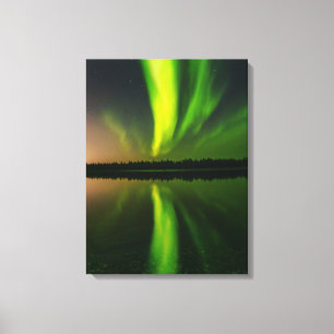 Aurora Borealis Northern lights Norway Canvas Print