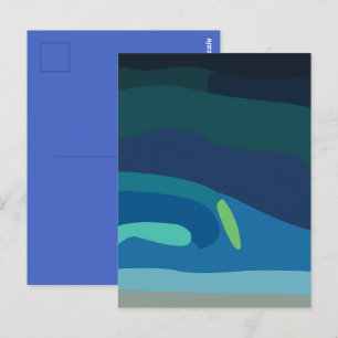 Aurora Borealis Northern Lights Postcard