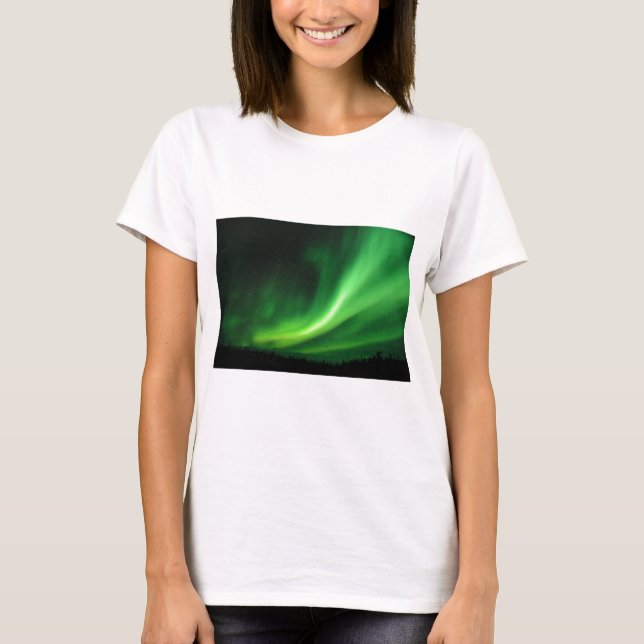 Aurora Borealis Northern Lights T-Shirt (Front)