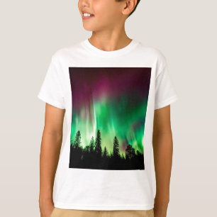 Aurora borealis northern lights T-Shirt