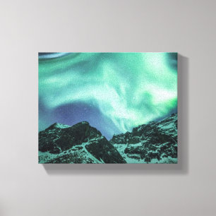 Aurora Borealis Norway Canvas Print