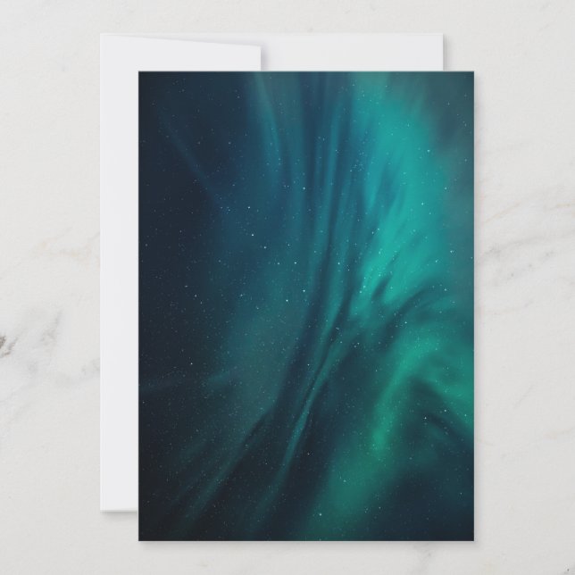 Aurora Borealis Norway Card (Front)