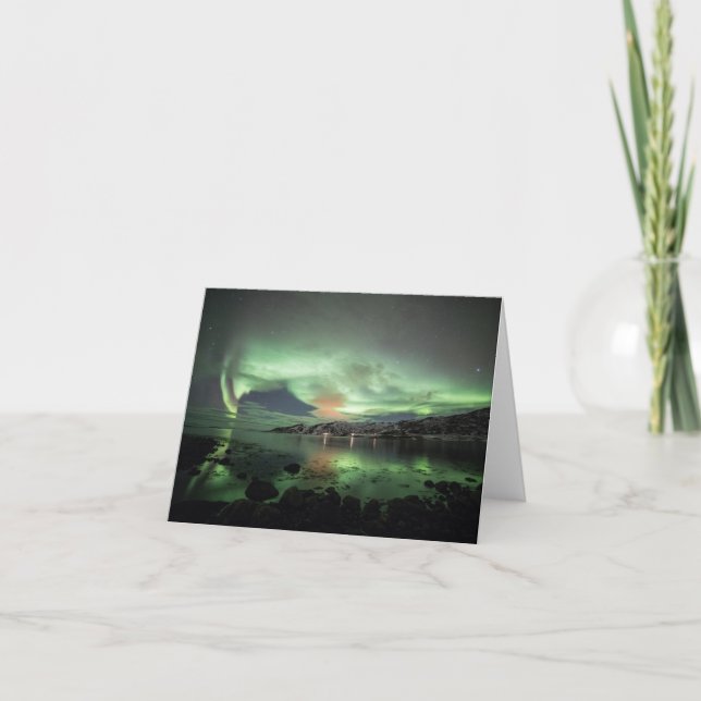 Aurora Borealis Norway Card (Front)