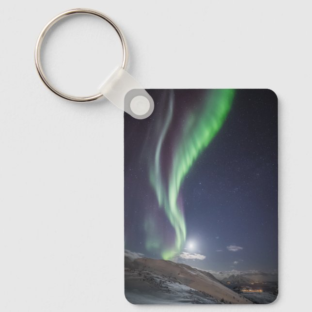 Aurora Borealis Norway Key Ring (Front)