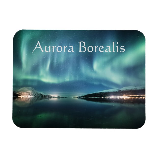 Aurora Borealis Norway Magnet (Horizontal)